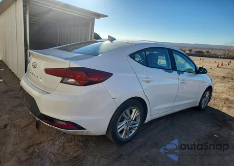 2019 Hyundai Elantra Sel z USA, uszkodzony, nr VIN 5NPD84LF8KH469912
